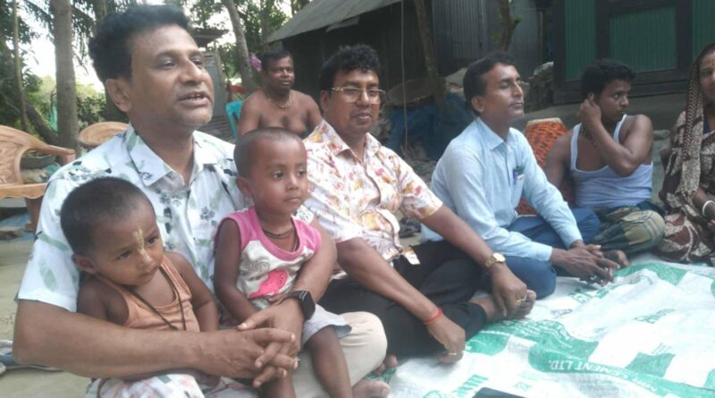 শারদাঞ্জলি ফোরাম চাঁদপুর কর্তৃক পরিচালিত ২টি গীতা নিকেতন তথা মতলব দঃ উপজেলার করবন্দ নমপাড়া গীতা নিকেতন